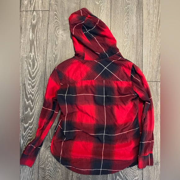 Garage: Plaid boyfriend shirt - Picture 2 of 3